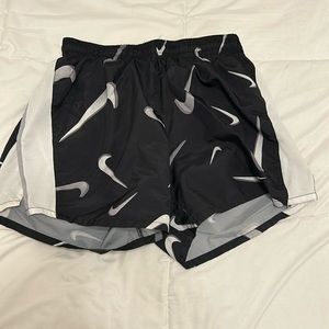Black & White Nike Shorts